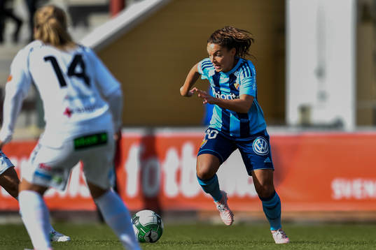 Djurgårdens Sandra Lindqvist