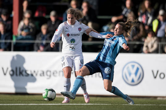 Rosengårds Hanna Folkesson och Djurgårdens Alexandra