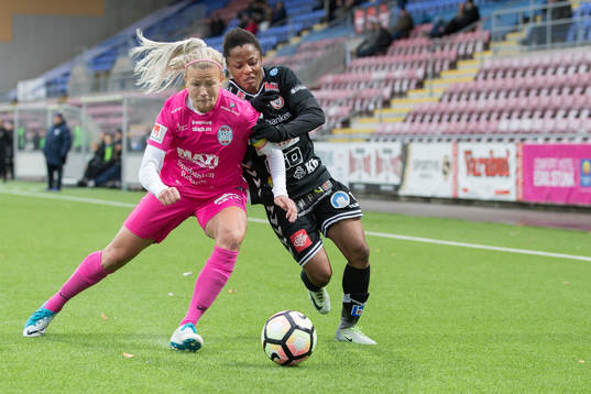 Eskilstunas Petra Johansson och Kristianstads Ogonna