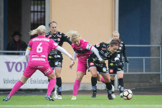 Kristianstads Alice Nilsson i en duell