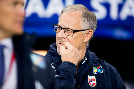 Lars Lagerbäck, head coach of Norway