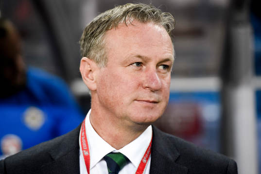 Michael O'Neill, head coach of Northern Ireland
