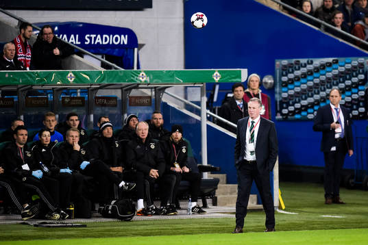Michael O'Neill, head coach of Northern Ireland
