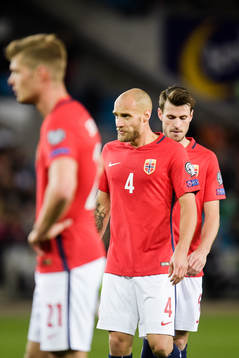 Alexander Sørloth, Tore Reginiussen ´and Håvard