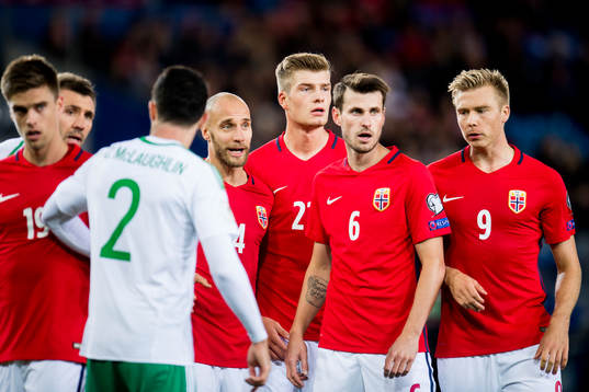 Markus Henriksen of Norway, Connor McLaughlin of Northern