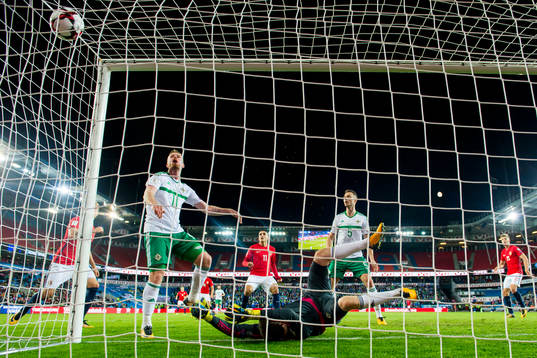 Bläddra bland fler bilder av Football, FIFA World Cup Qualifier, Norway - Northern Ireland