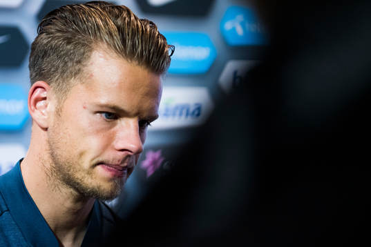 Goalkeeper Ørjan Håskjold Nyland of Norway