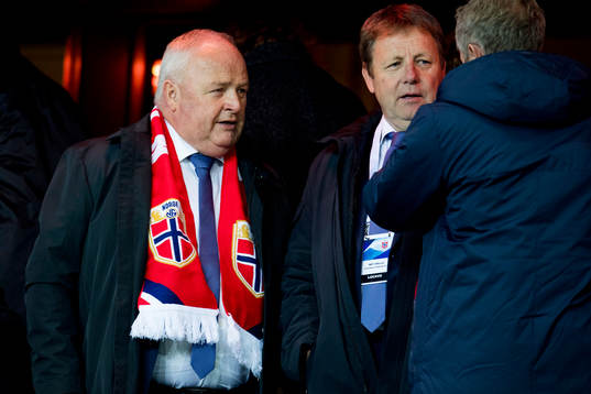 Terje Svendsen, president of the Norwegian Football