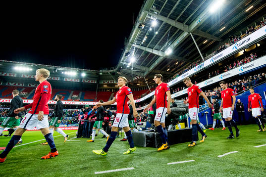 Birger Meling, Jonas Svensson, Sander Berge and Alexander