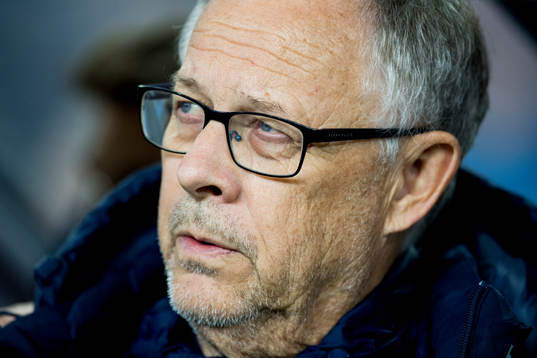 Lars Lagerbäck, head coach of Norway, ahead the FIFA World