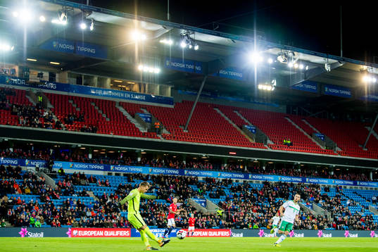 Goalkeeper Ørjan Håskjold Nyland of Norway