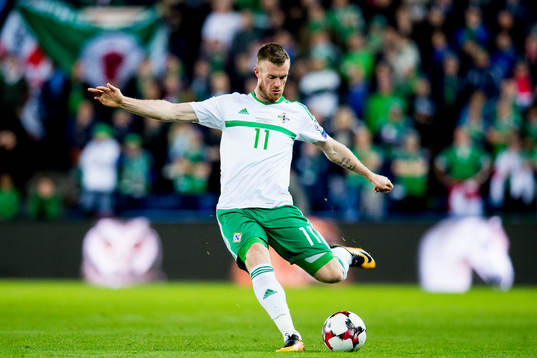 Chris Brunt of Northern Ireland