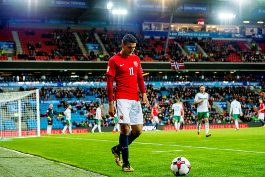 Mohamed "Moi" Elyounoussi of Norway