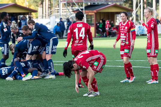 Piteås Faith Ikidi och June Pedersen Josefin Johansson och