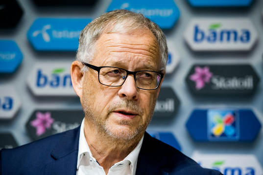 Lars Lagerbäck, head coach of Norway