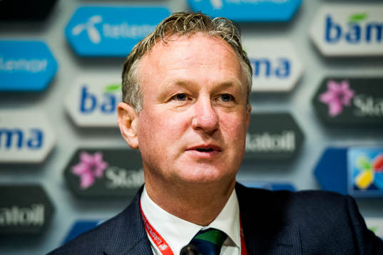 Michael O'Neill, head coach of Northern Ireland