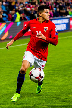 Tarik Elyounoussi of Norway