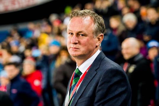 Michael O'Neill, head coach of Northern Ireland
