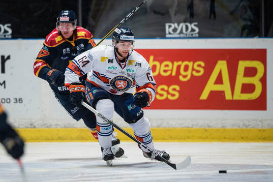 Växjös Eric Martinsson och Djurgårdens Henrik Eriksson