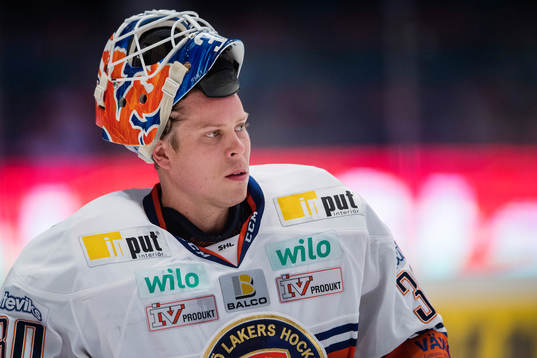 Växjös målvakt Viktor Fasth