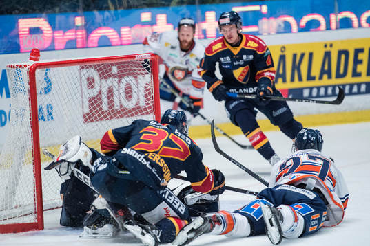Växjös Martin Lundberg gör 0-1