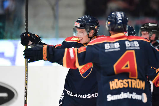 Djurgårdens Lukas Vejdemo jublar