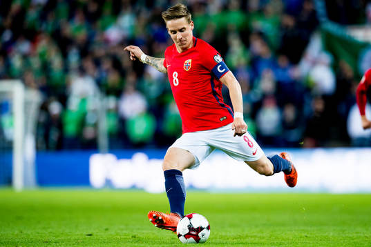 Stefan Johansen of Norway