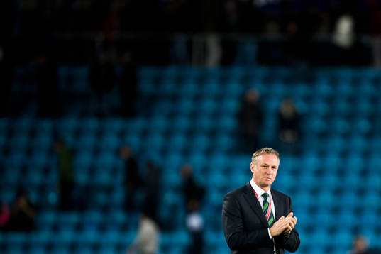 Michael O'Neill, head coach of Northern Ireland