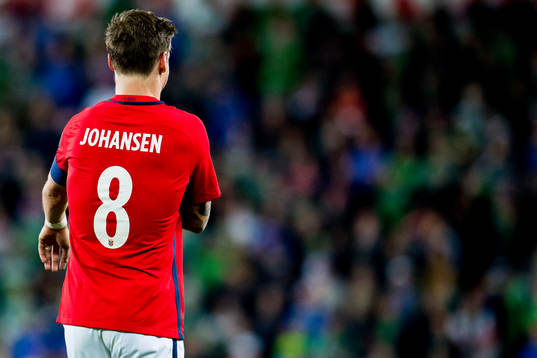 Stefan Johansen of Norway