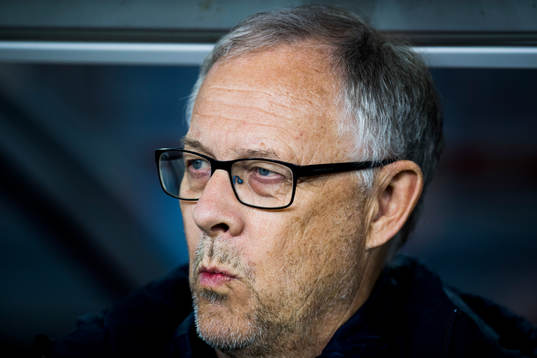 Lars Lagerbäck, head coach of Norway