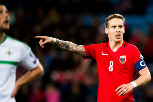 Stefan Johansen of Norway
