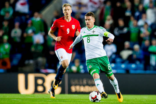 Steven Davis of Northern Ireland