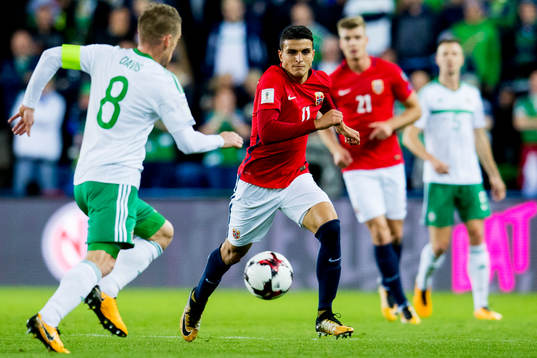Mohamed "Moi" Elyounoussi of Norway