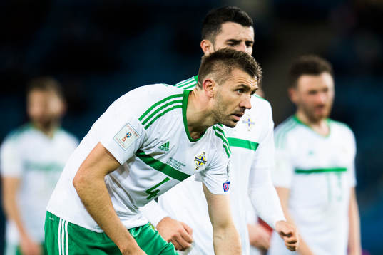 Gareth McAuley of Northern Ireland