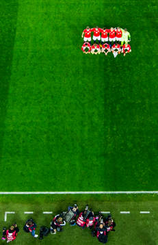 Norway pose for a team photo