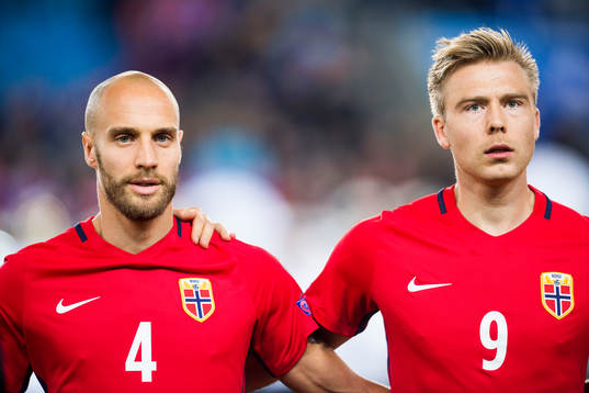 Tore Reginiussen and Alexander Toft Søderlund of Norway