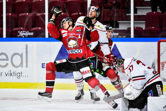 Malmö Redhawks Fredrik Händemark gör 1-2
