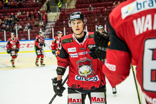 Malmö Redhawks Fredrik Händemark jublar