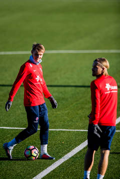 Martin Ødegaard and Iver Fossum