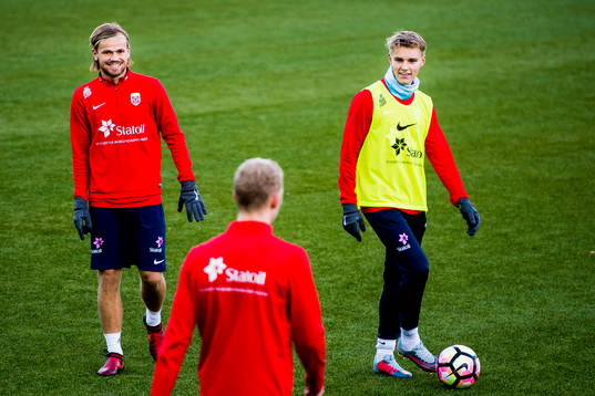 Iver Fossum and Martin Ødegaard