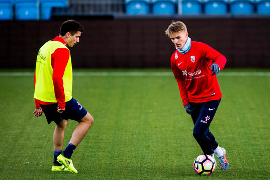Vebjørn Hoff and Martin Ødegaard