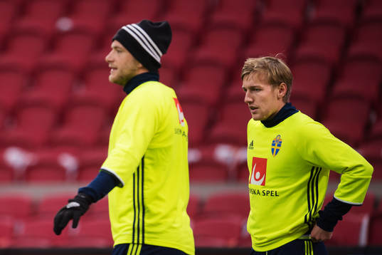 John Guidetti och Emil Forsberg