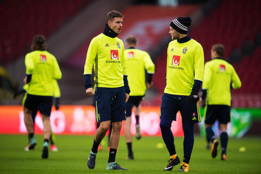 Mikael Lustig och John Guidetti