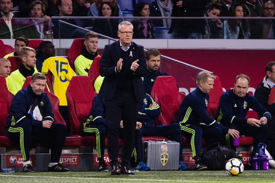 Sveriges förbundskapten Janne Andersson