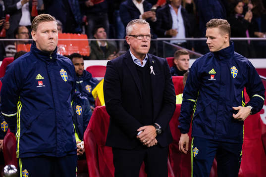 Sveriges assisterande förbundskapten Peter Wettergren,