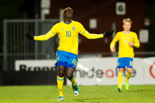Sveriges Joel Mumbongo