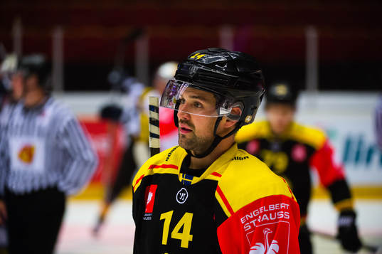 Johan Alcén of Brynäs looks dejected