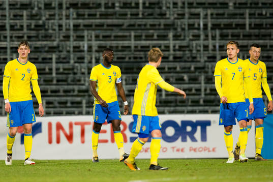 Sveriges Hugo Andersson, Joseph Colley, Lukas Browning