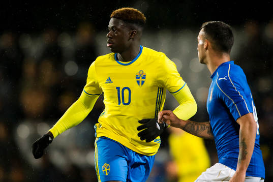 Sveriges Joel Mumbongo