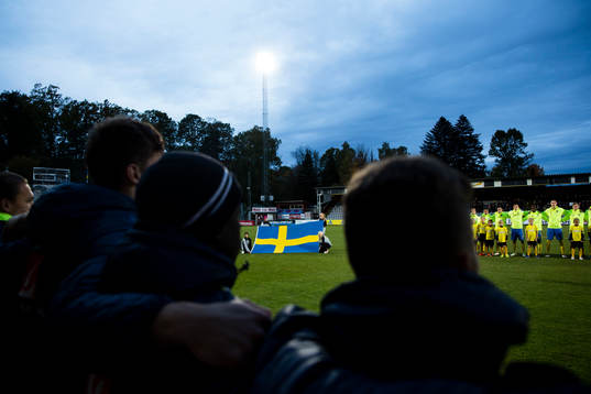 Sveriges spelare på Stadsparksvallen
